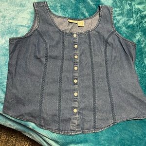 JEAN Fitted Top